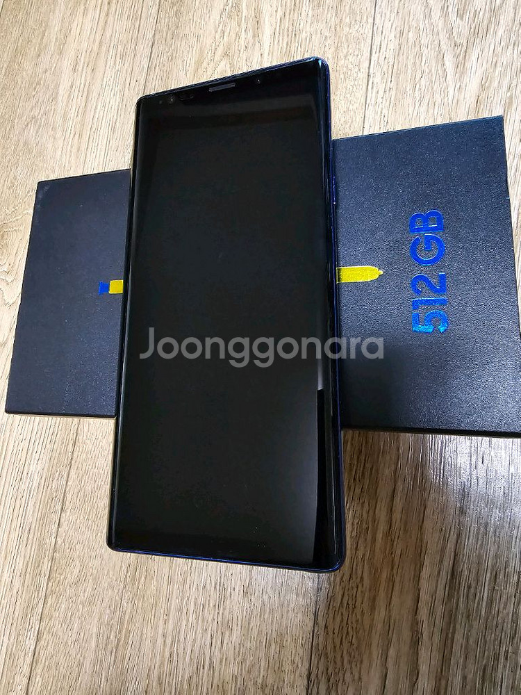 갤노트9 오션블루 512gb 팝니다--1