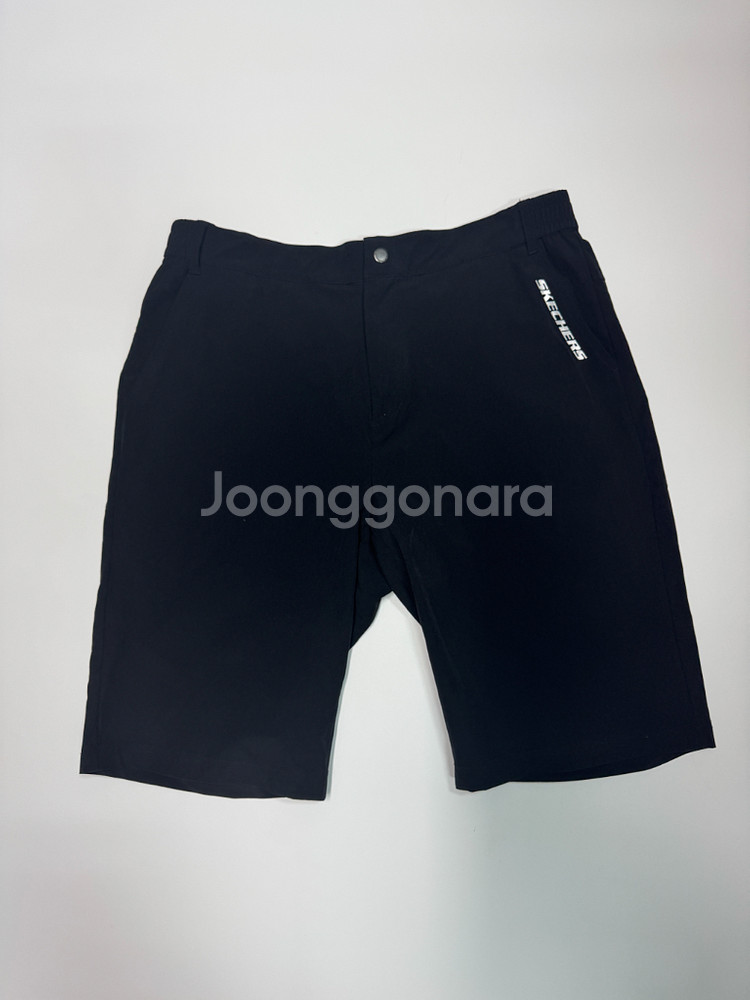 스케쳐스 나일론 기능성 블랙 반바지 XL--0