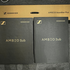 젠하이저 사운드바 Ambeo plus 엠비오 앰비오