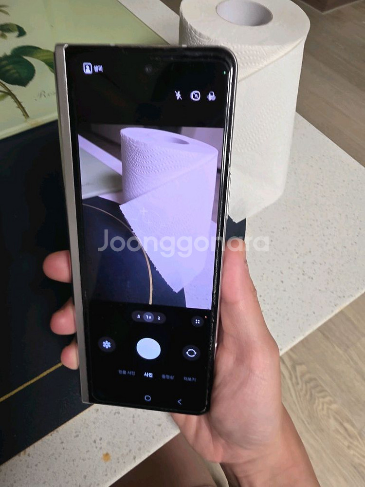 갤럭시 Z폴드3 (상태A-S급 단품 실버)--8