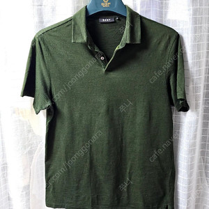 남자 100사이즈 DKNY 카키색 폴로티셔츠
