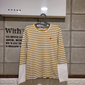 꼼데가르송 미니하트 우먼 긴팔 M