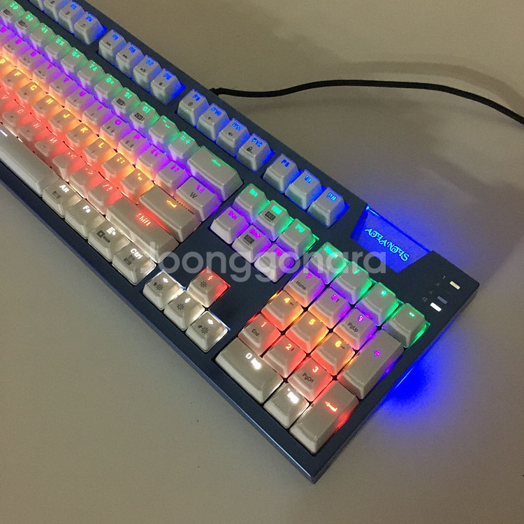 앱코해커 K9000 광축 게이밍 기계식 키보드--0