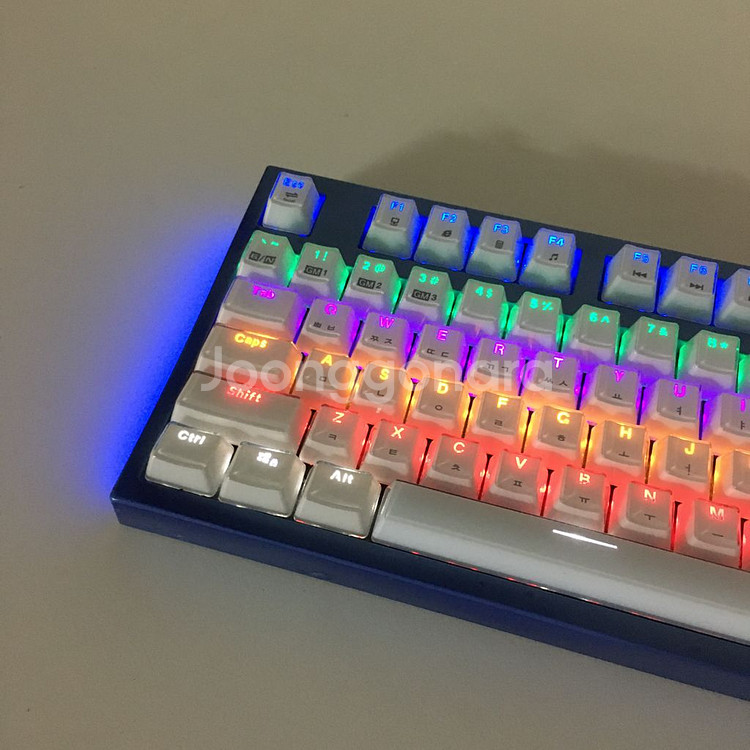 앱코해커 K9000 광축 게이밍 기계식 키보드--2