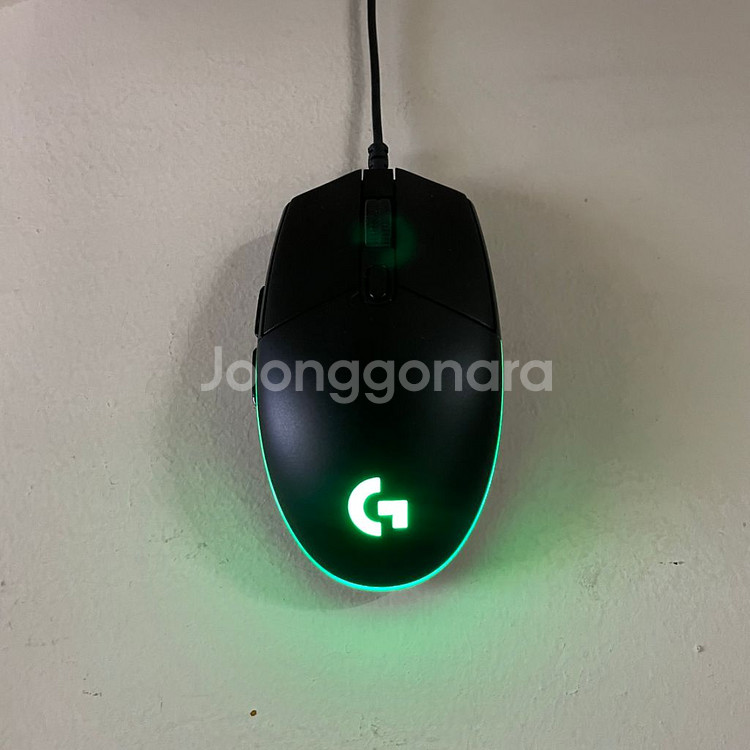 로지텍 g102 블랙 1세대 프로디지 게이밍 마우스--0