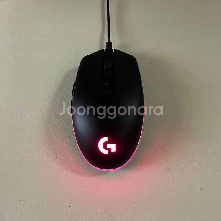 로지텍 g102 블랙 1세대 프로디지 게이밍 마우스--1