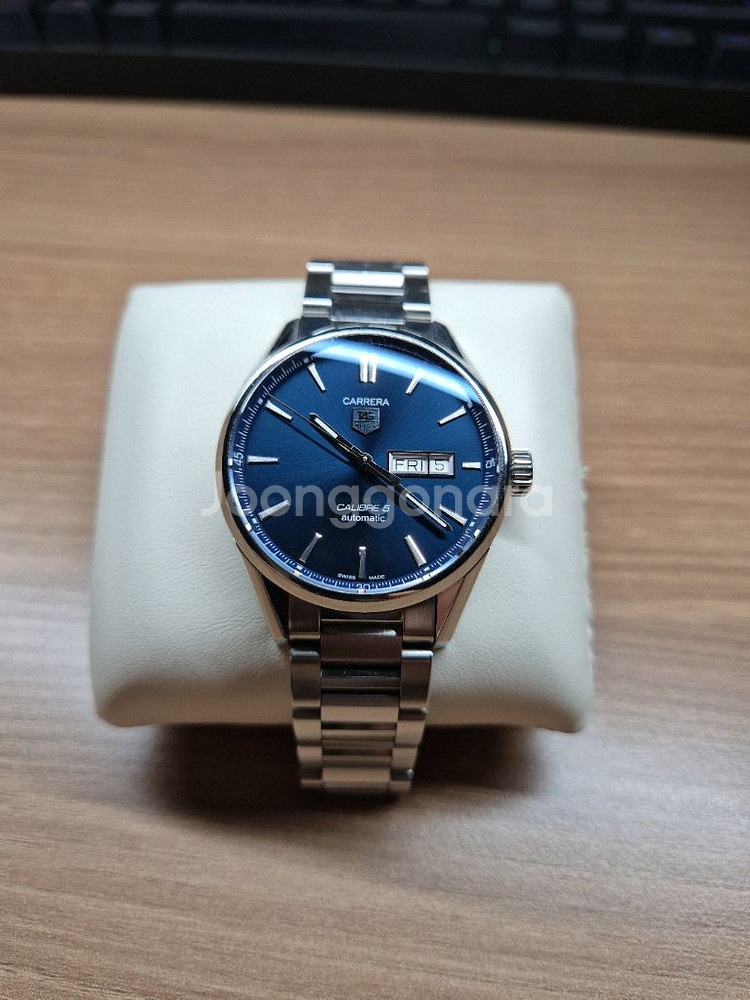 태그호이어 까레라 칼리버5 오토 (청판) 41mm--0