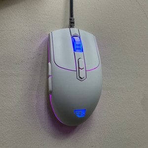 리줌 RSG1 화이트 유선 게이밍 마우스 키보드 헤드셋