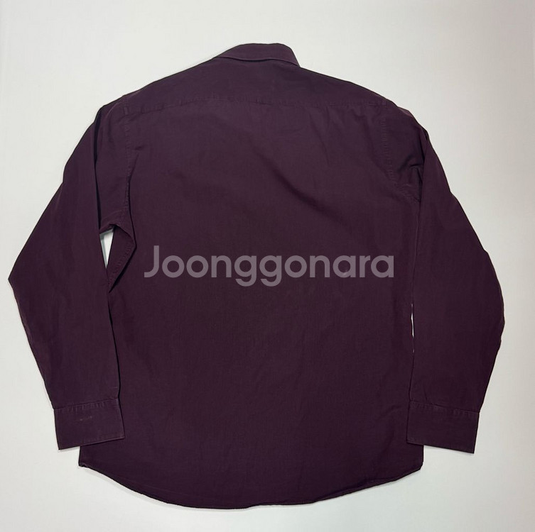 지방시 올드스쿨 자주 긴팔 코튼 셔츠 XL--1
