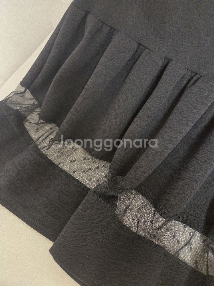 도트시스루 여성 원피스 프리--1