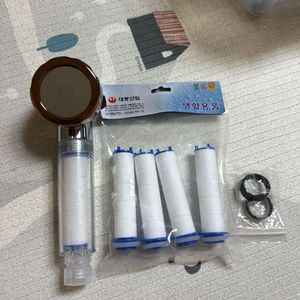 주방용 샤워 헤드+필터(미개봉)