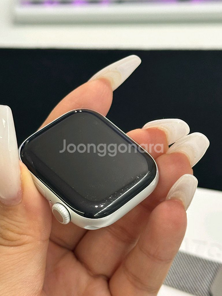 애플워치 10 42mm 알루미늄 실버 GPS 풀박스--3