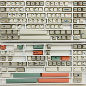 소울캣 올드스쿨 9009 염료승화 pbt 키캡