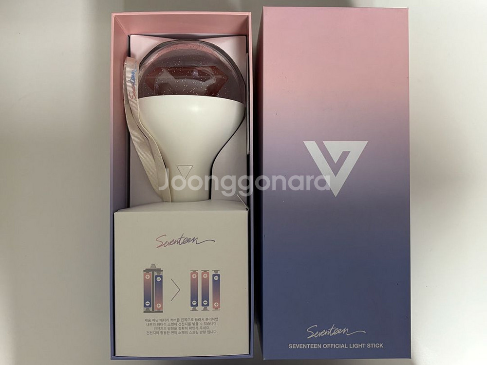세븐틴 응원봉 캐럿봉 구럿봉--0