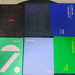 방탄소년단 DVD / 블루레이 모음 (럽셀콘, 메모리즈
