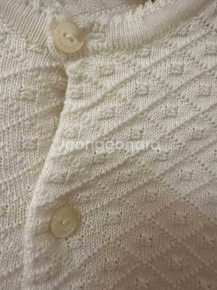 버버리 아기 가디건(100)--1