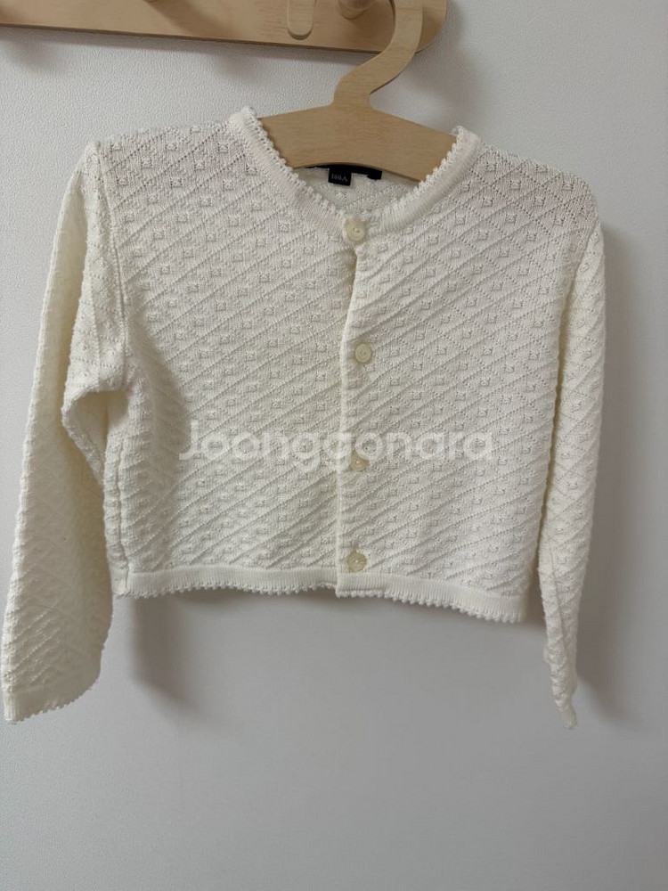버버리 아기 가디건(100)--0