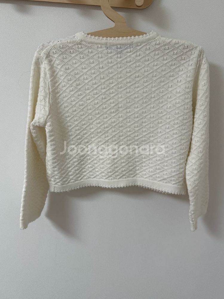 버버리 아기 가디건(100)--3