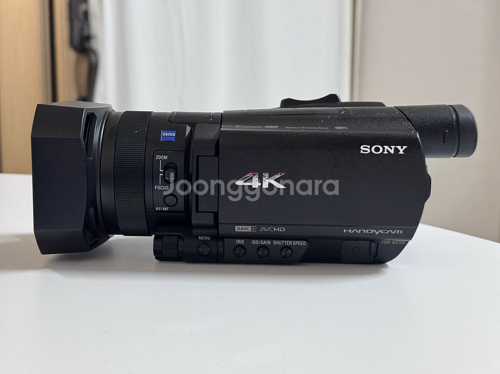 Sony Ax700 캠코더 팝니다--1