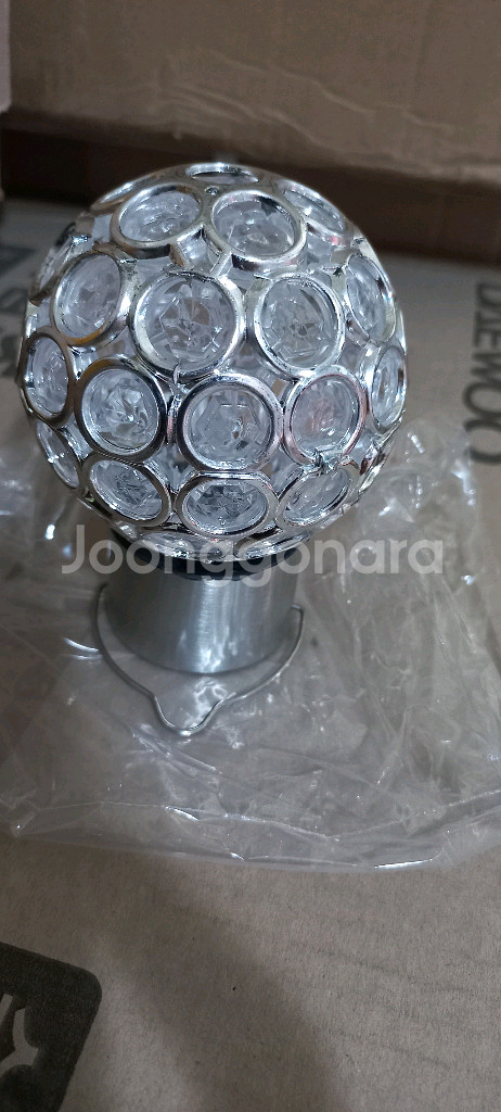 크리스탈 볼 태양광 정원등 인테리어조명 취침무드등--0