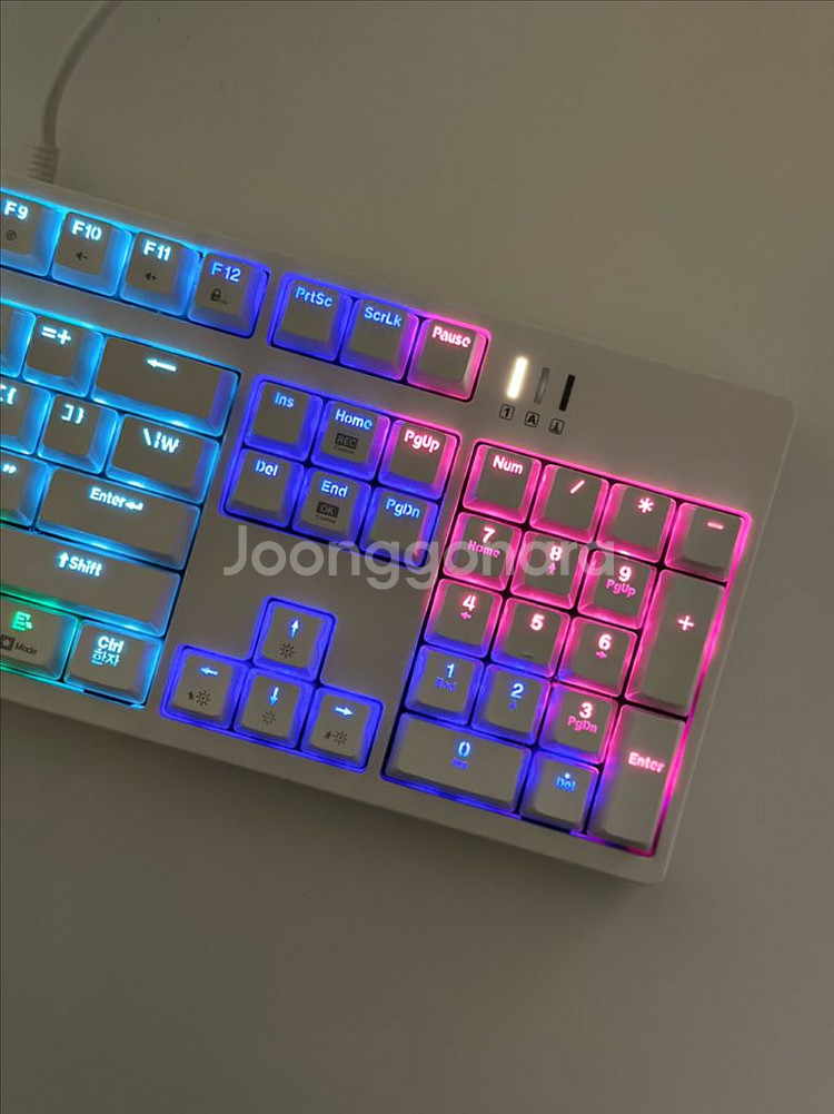 [이벤트]앱코 K660S 화이트 키보드 마우스 헤드셋--0