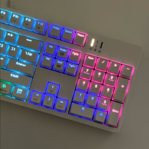 [이벤트]앱코 K660S 화이트 키보드 마우스 헤드셋