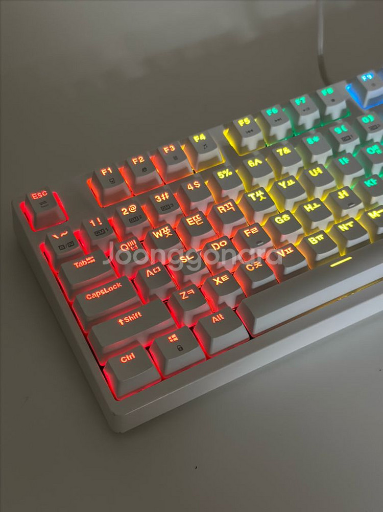 [이벤트]앱코 K660S 화이트 키보드 마우스 헤드셋--2