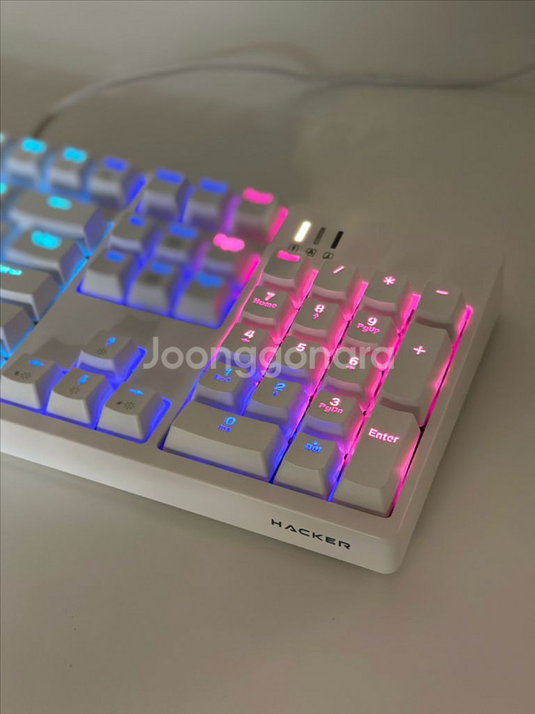 [이벤트]앱코 K660S 화이트 키보드 마우스 헤드셋--3