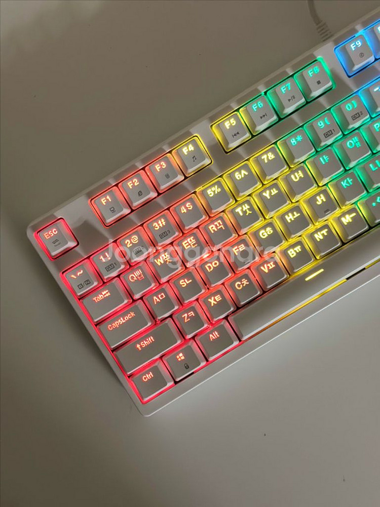 [이벤트]앱코 K660S 화이트 키보드 마우스 헤드셋--4