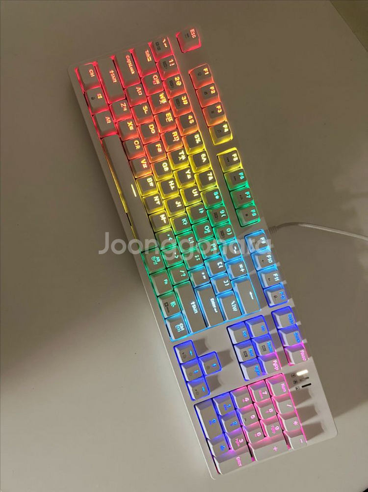 [이벤트]앱코 K660S 화이트 키보드 마우스 헤드셋--5