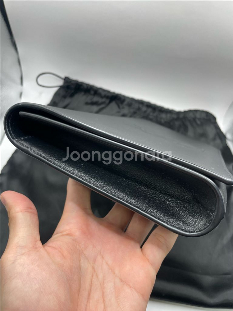 생로랑 베르쥬르 클러치백 블랙 361120--3