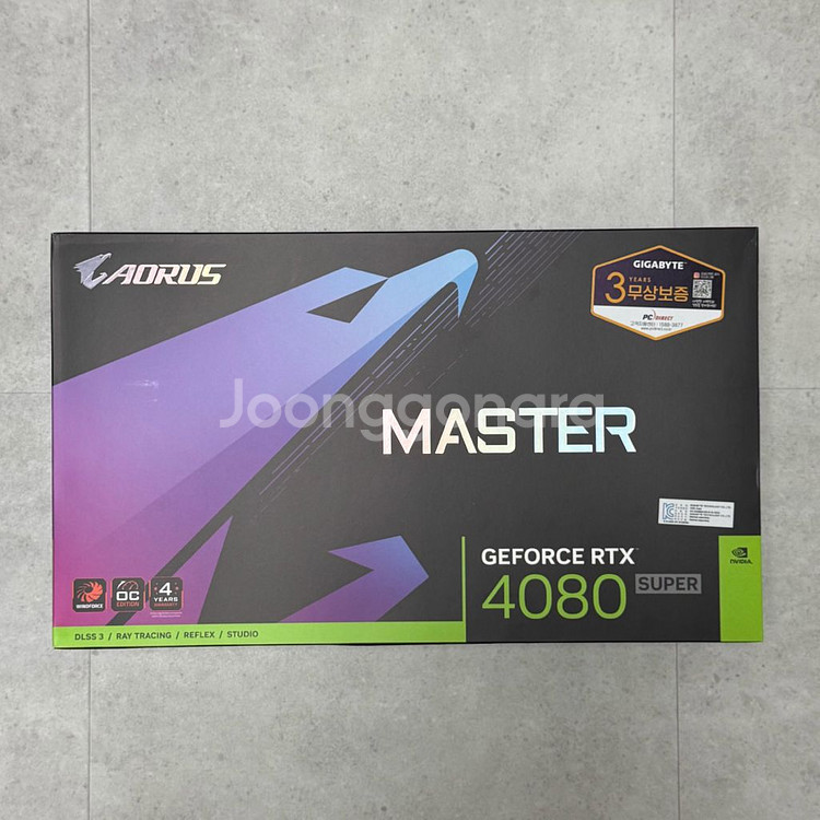 기가바이트 RTX 4080 SUPER 어로스 마스터--0