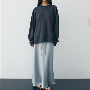 r2w Giana cotton round T 스톤네이비