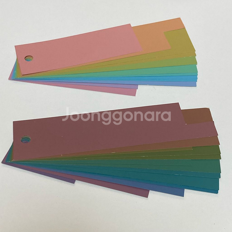 컬러리스트 컬러칩 KS 155a/종이팔레트/붓/기타물품--2