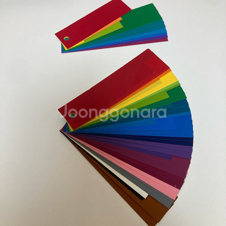 컬러리스트 컬러칩 KS 155a/종이팔레트/붓/기타물품--1