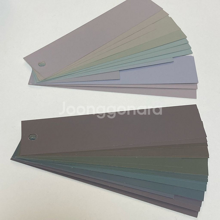 컬러리스트 컬러칩 KS 155a/종이팔레트/붓/기타물품--4