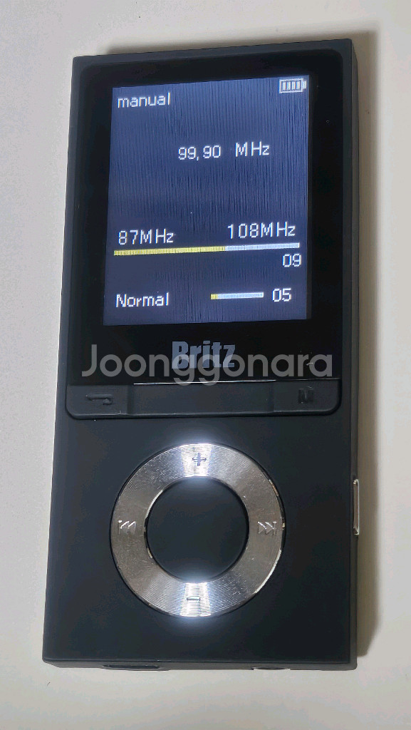 브리츠 MP3 플레이어 BZ-MP4580BL--1