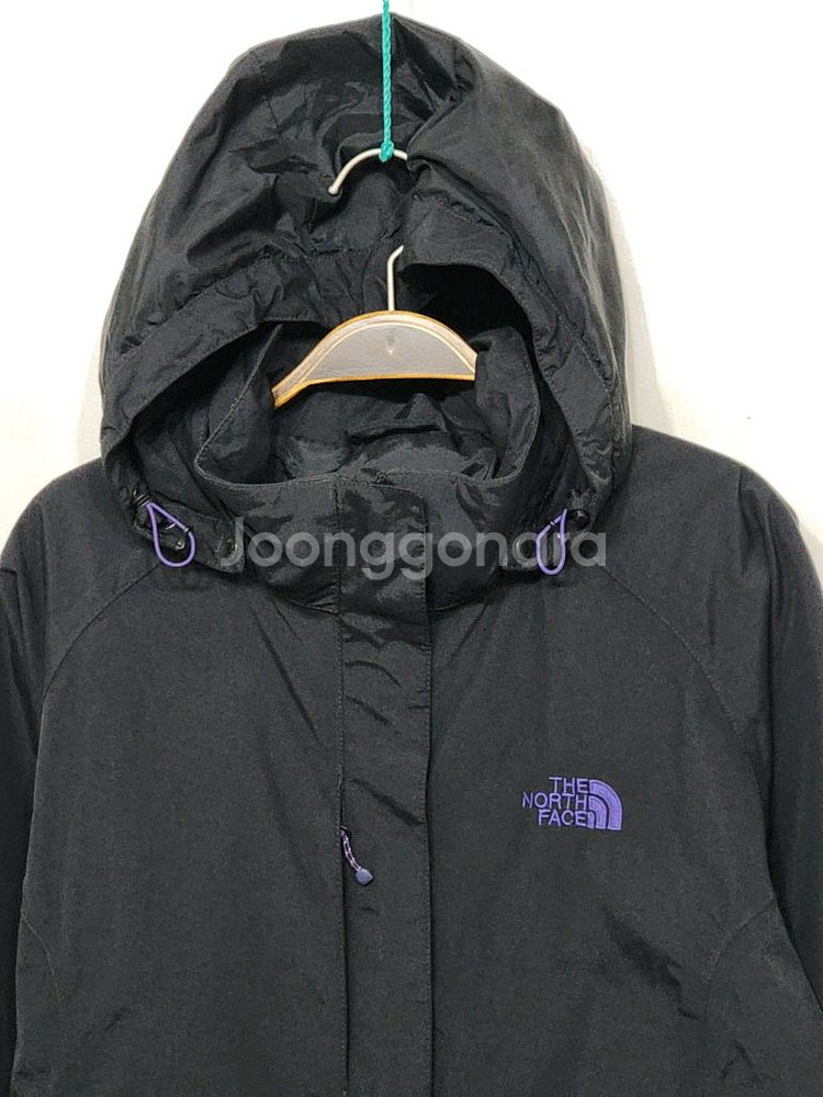 (100) 노스페이스 하이벤트 자켓 블랙 바람막이 점퍼--1
