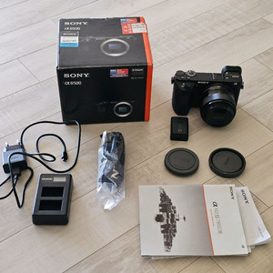소니 미러리스 카메라 a6500 + 35.8 oss