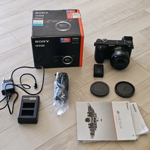 소니 미러리스 카메라 a6500 + 35.8 oss