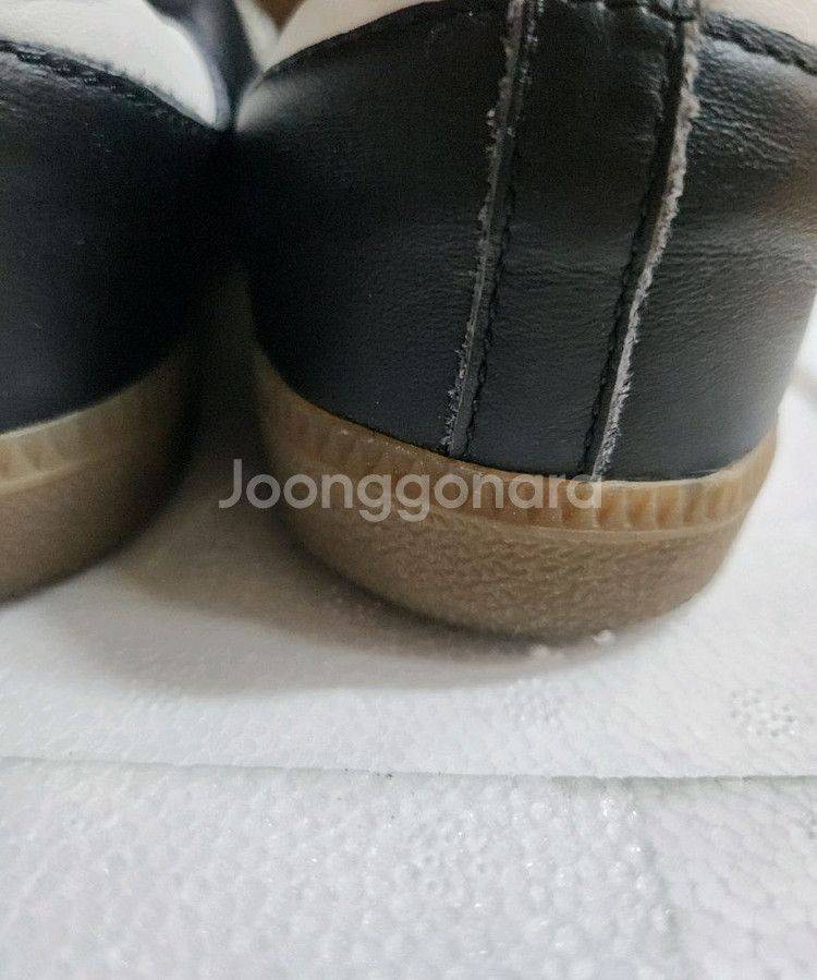 정품 아디다스 삼바 OG 블랙 화이트 검 235--3