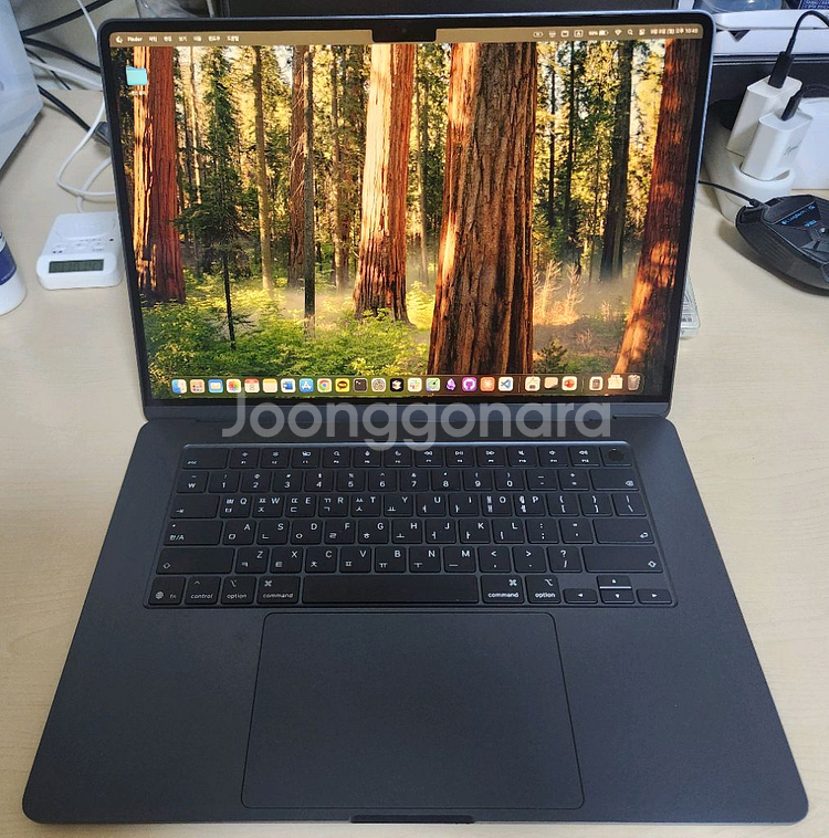 맥북 air 15인치 M4 16GB 메모리, 512GB--2