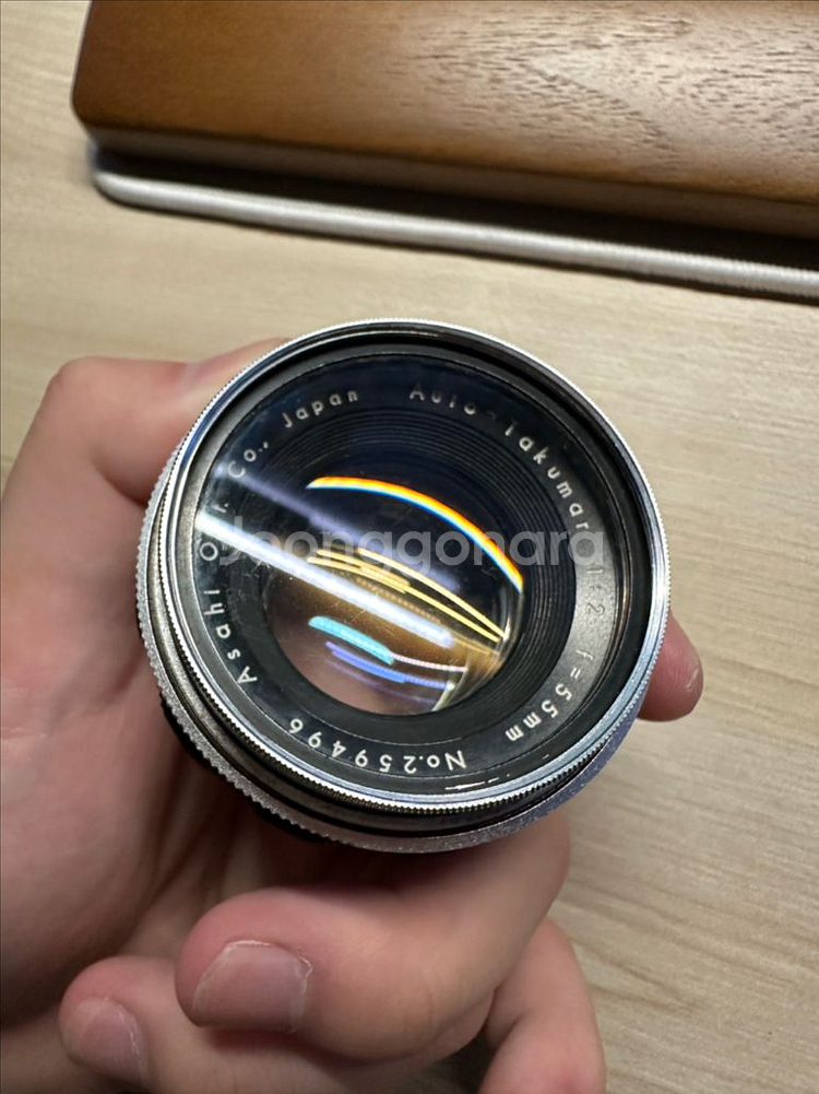 오토 타쿠마 55mm f2 m42 렌즈--2
