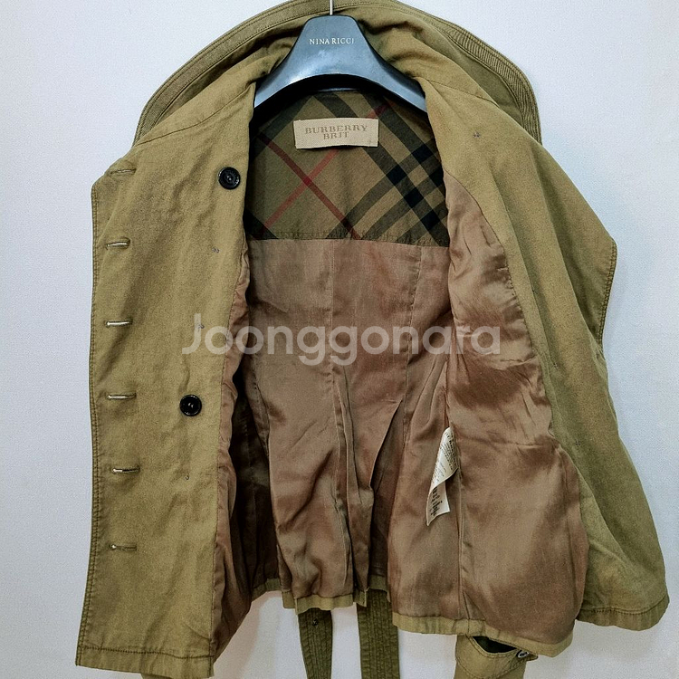 버버리브릿 정품 야상자켓--4
