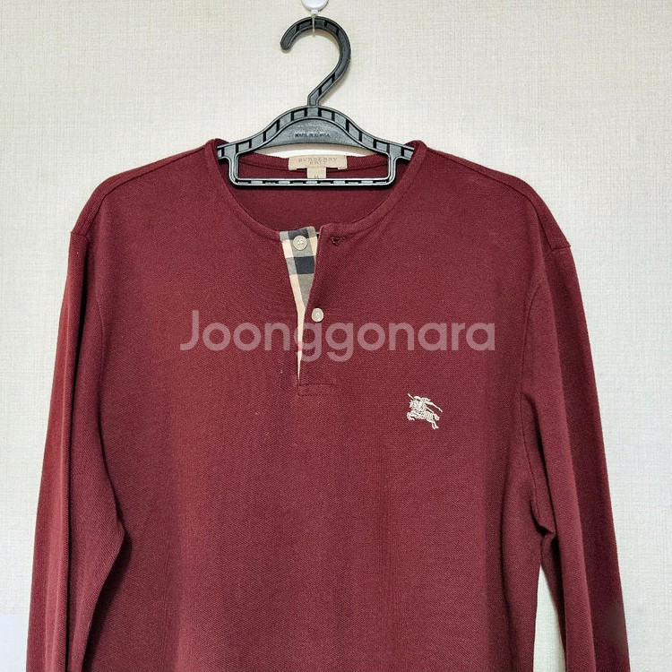 버버리브릿 정품 티셔츠--1