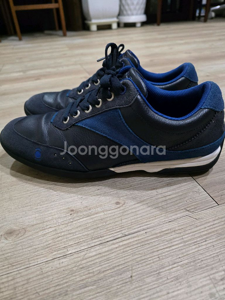 와이드앵글 스파이크리스 가죽골프화 270mm--0