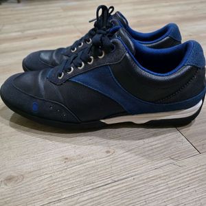 와이드앵글 스파이크리스 가죽골프화 270mm