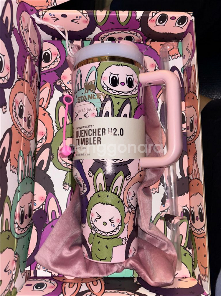 라부부 스탠리 퀜처 H2.0 텀블러 새상품--0