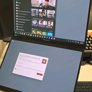 ASUS 젠북 듀오 24년형, 16g램, 1T ssd