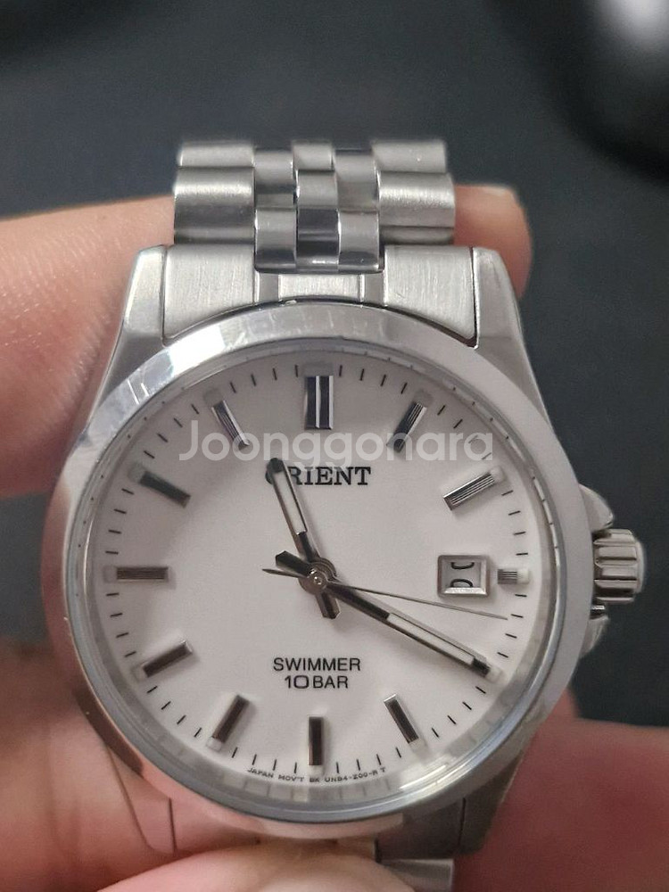 오리엔트 스위머 10bar 흰판 팝니다--1